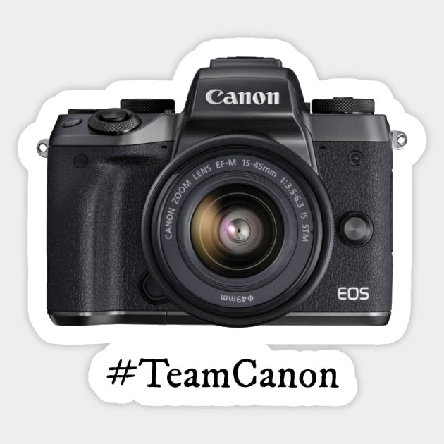 Team Canon Sticker by Thyng Media 